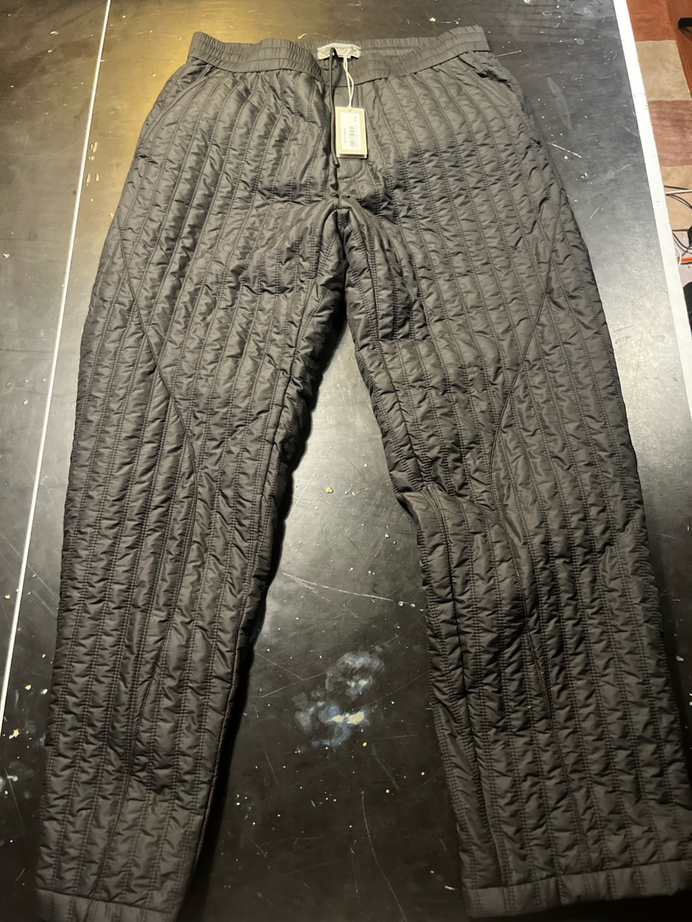 Kith Black Puffed Nylon Mercer Pant